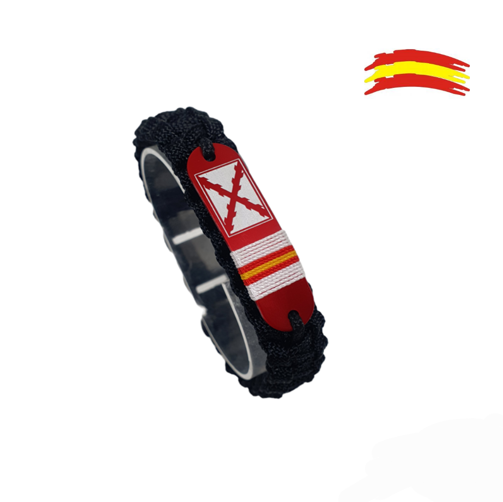 BORGOÑA BANDERA EN CHAPA