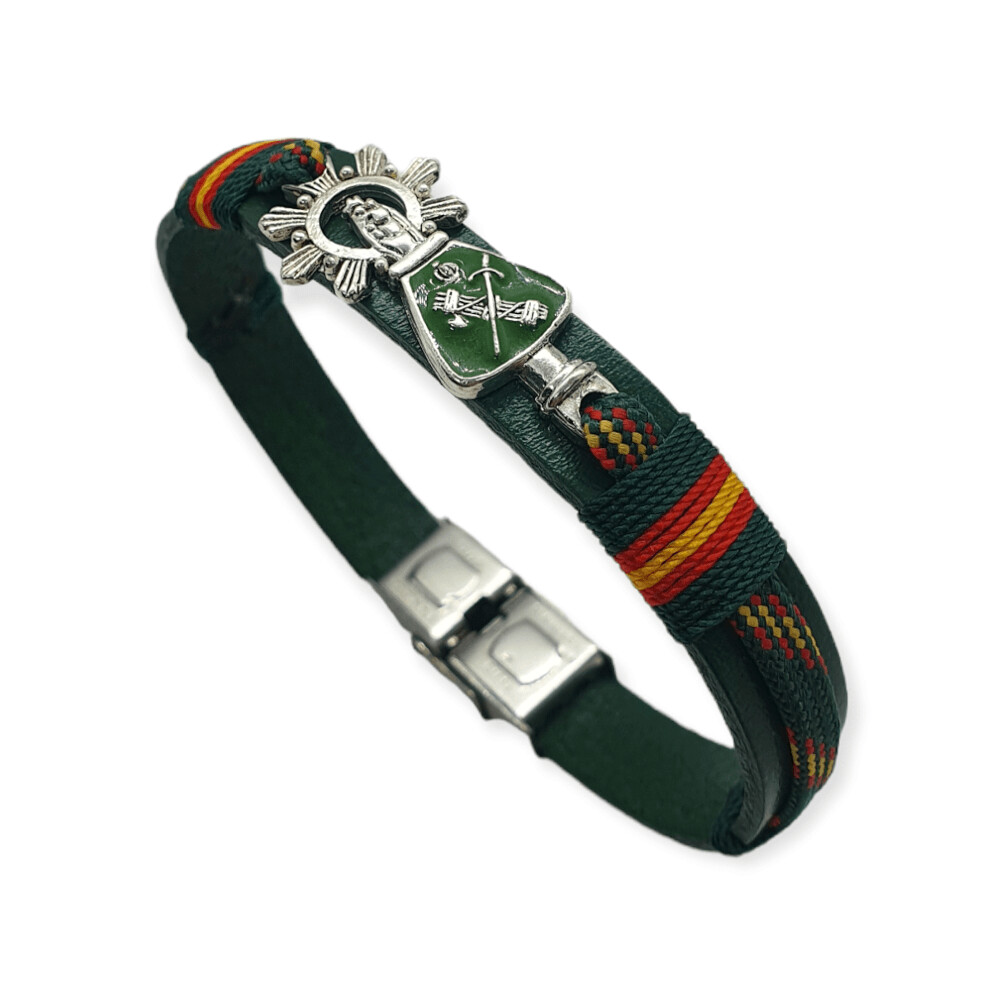 CUERO VERDE VIRGEN G.C. ESMALTADA