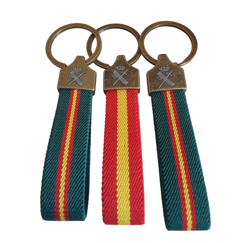 3 LLAVEROS GRABADOS GUARDIA CIVIL . ESPAÑA , Y VERDE OSCURO. 3 LLAVEROS GRABADOS GUARDIA CIVIL . ESPAÑA , Y VERDE OSCURO.