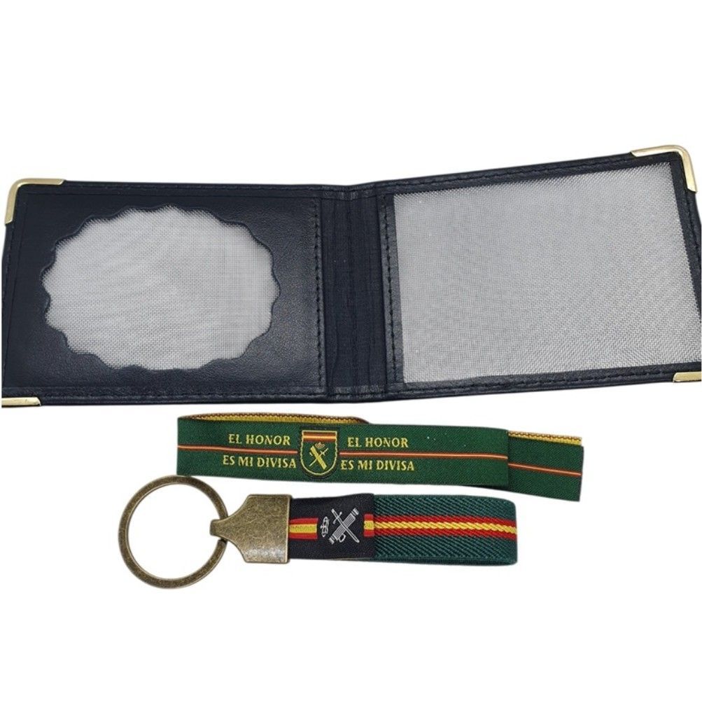 PORTA PLACA GUARDIA CIVIL, LLAVERO Y CINTA PULSERA PORTA PLACA GUARDIA CIVIL, LLAVERO Y CINTA PULSERA