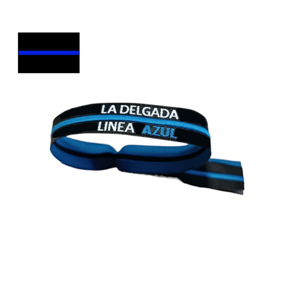 DELGADA LINEA AZUL CINTA