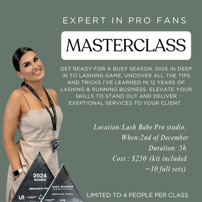 Pro Fan MASTERCLASS Auckland