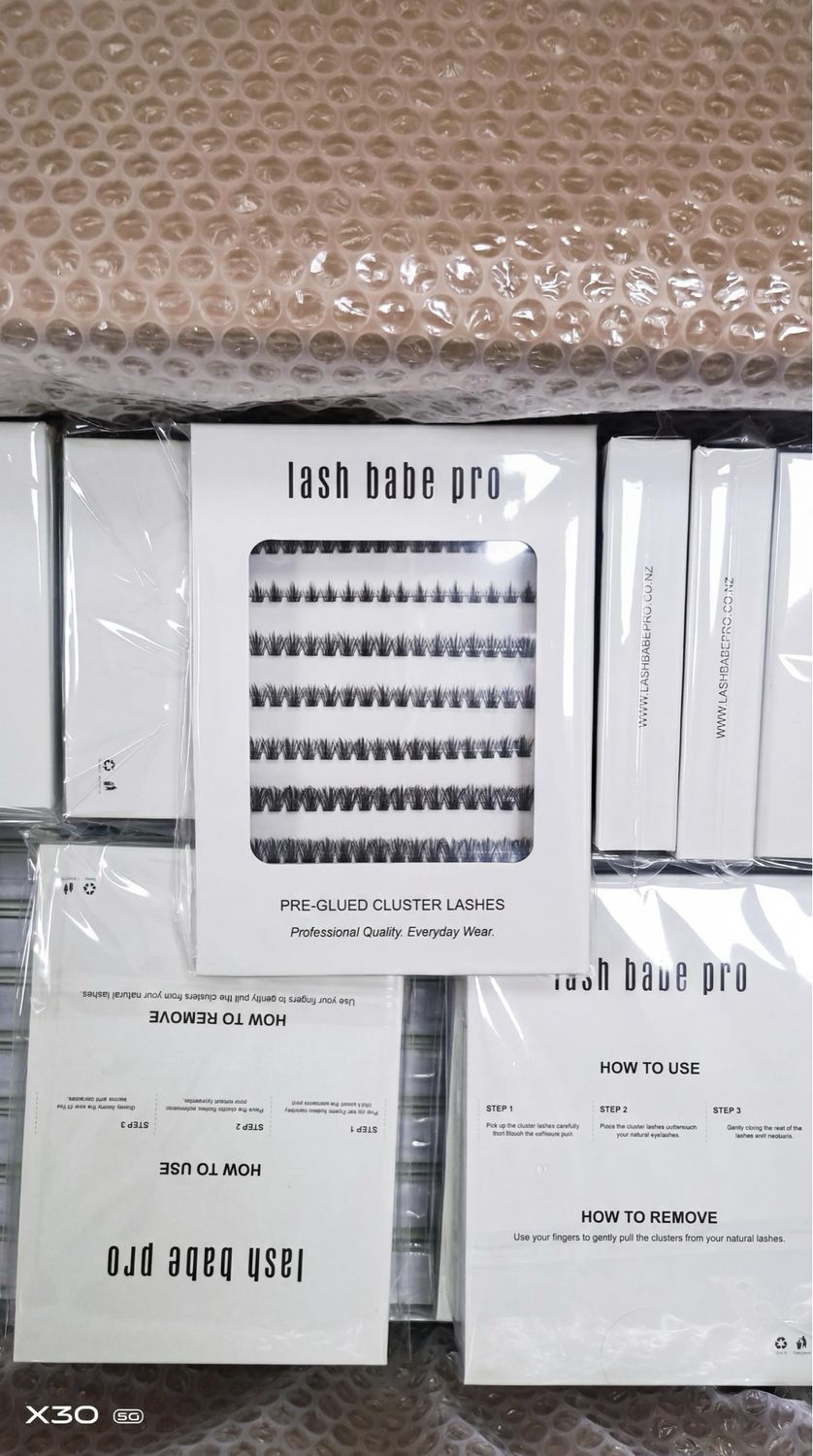 Pre-glued Lash Clusters Wholesale (10+)