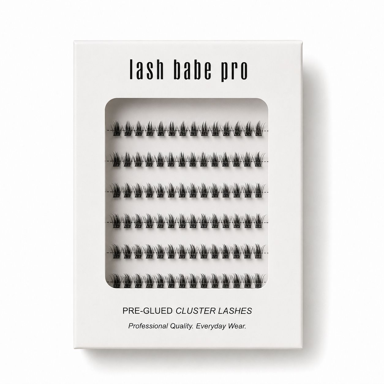 Pre-glued Lash Clusters “Wispy”