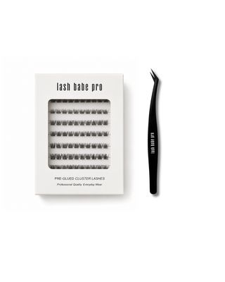 Pre-glued Lash Clusters + Applicator