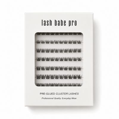 Pre-glued Lash Clusters “Natural Volume”