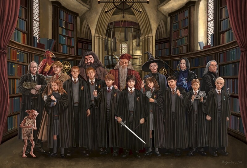 Harry Potter: Hogwarts 1992 Regular Edition print
