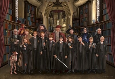 Harry Potter: Hogwarts 1992 Regular Edition print