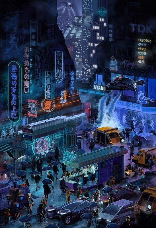Blade Runner: LA 2019 poster