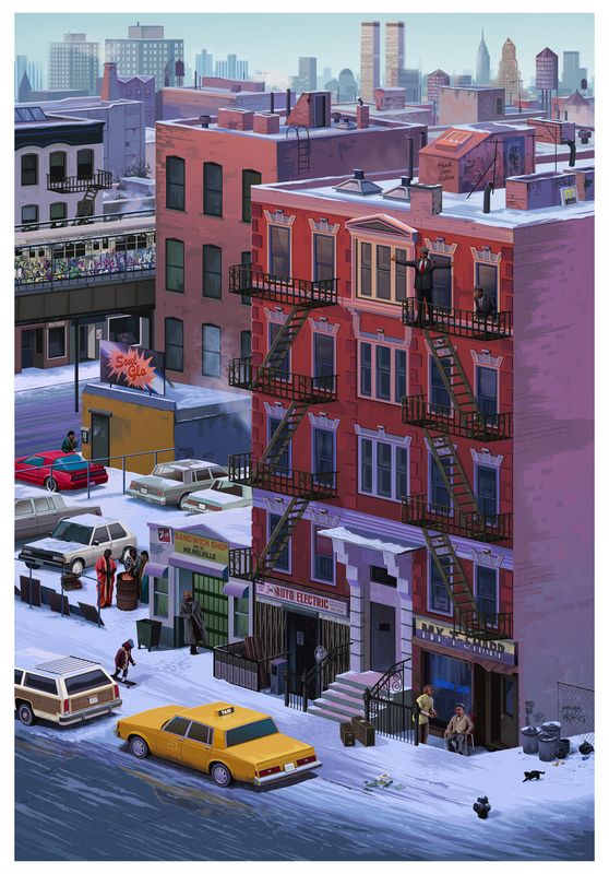 Coming to America: Queens 1988 poster