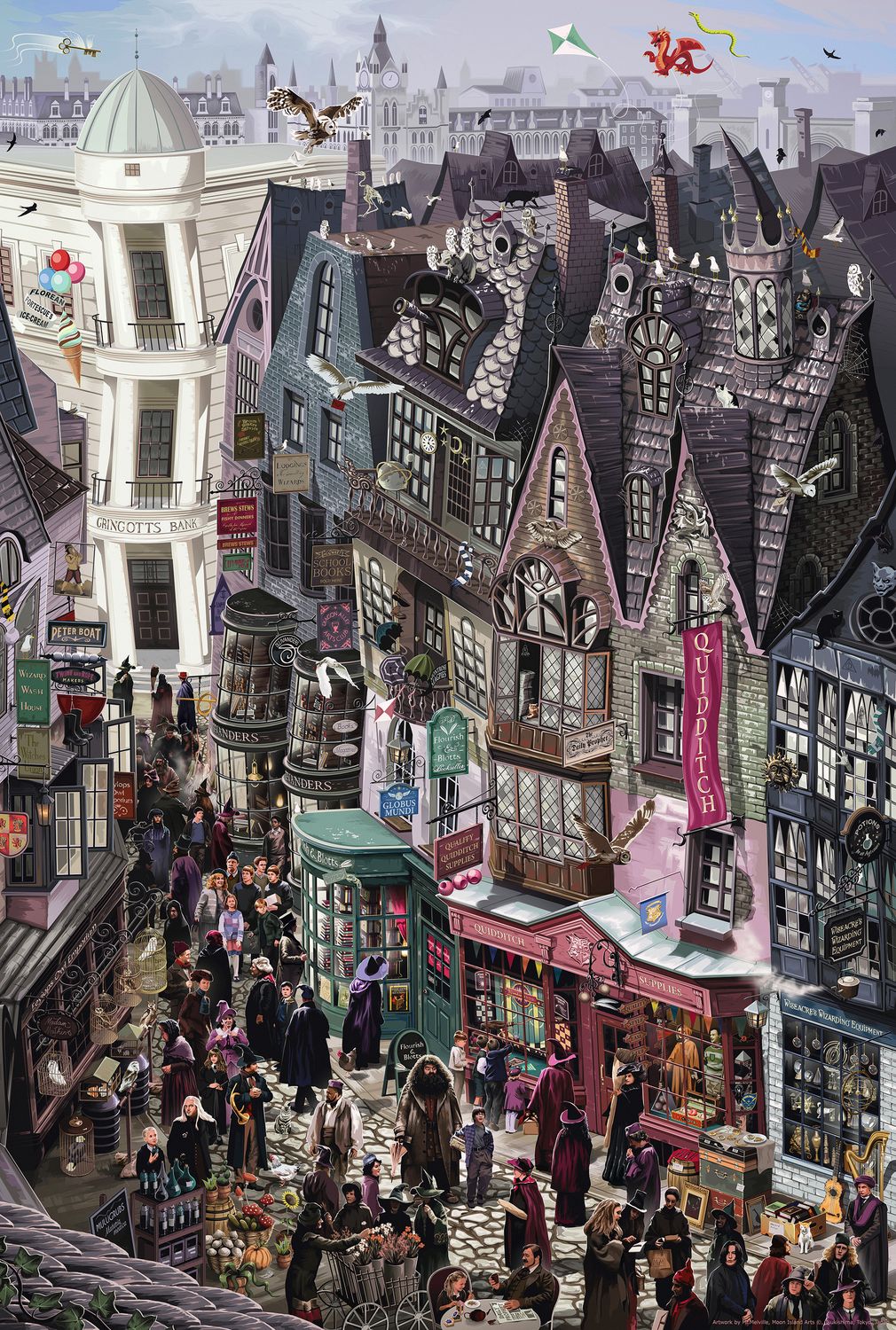 Harry Potter: Diagon Alley 1991 poster