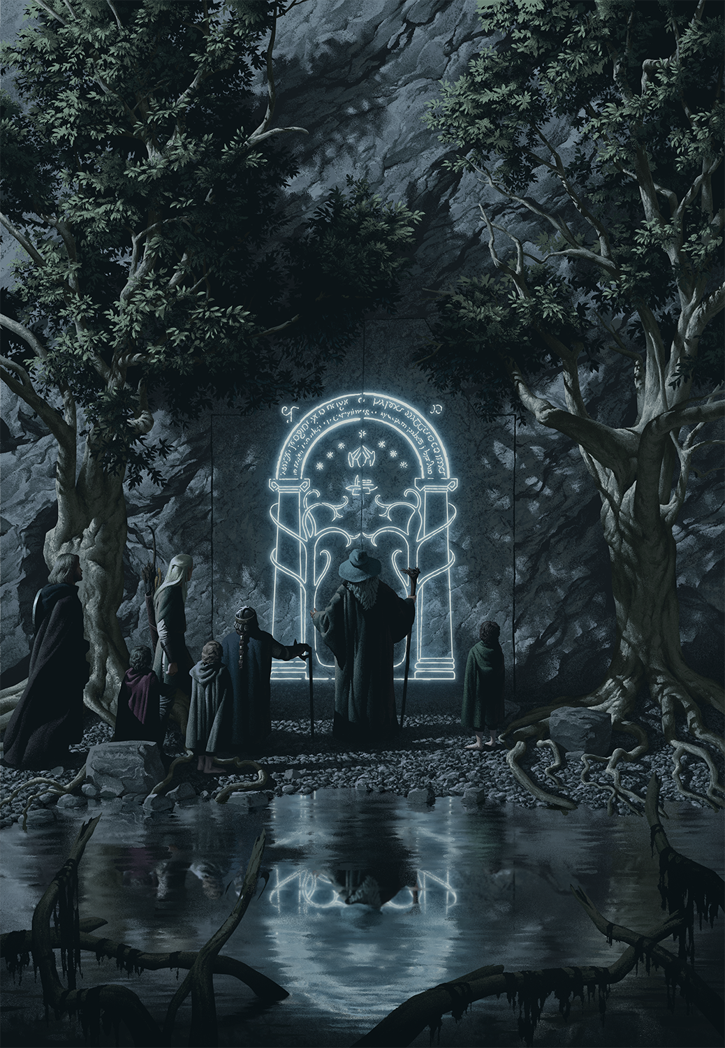 The Lord of the Rings : The Doors of Durin (NO TITLES)