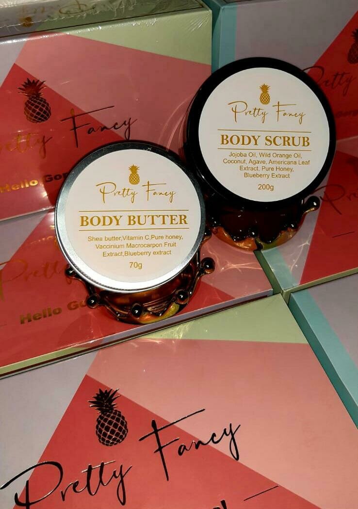 body butter and scrub sets