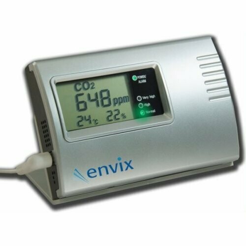 Envix CO2 Meter Zilver
