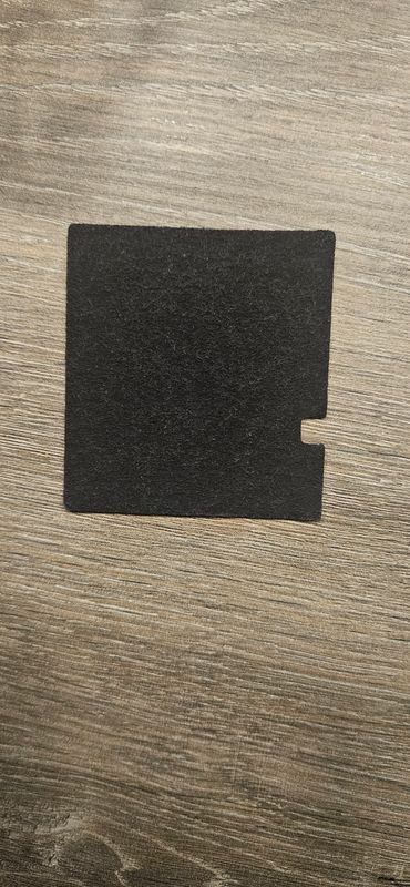 Koolstoffilter (rear lid) Vortech Force