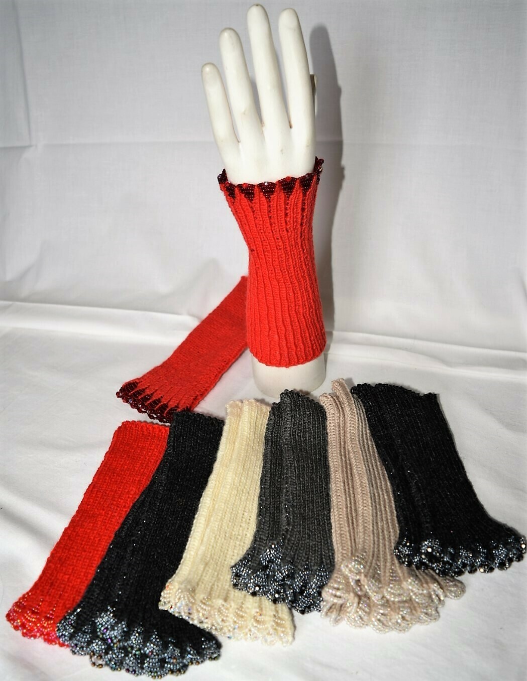 Manchons à perles
