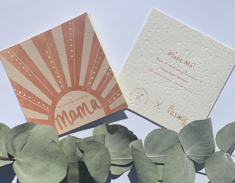 Plantable Card For A Mama