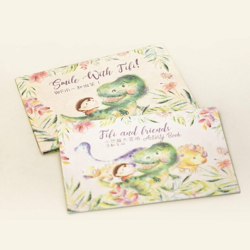 （精裝版 Hardcover)《與Fifi一起微笑！》故事書及活動手冊套裝 “Smile with FiFi” Storybook & Activity book set