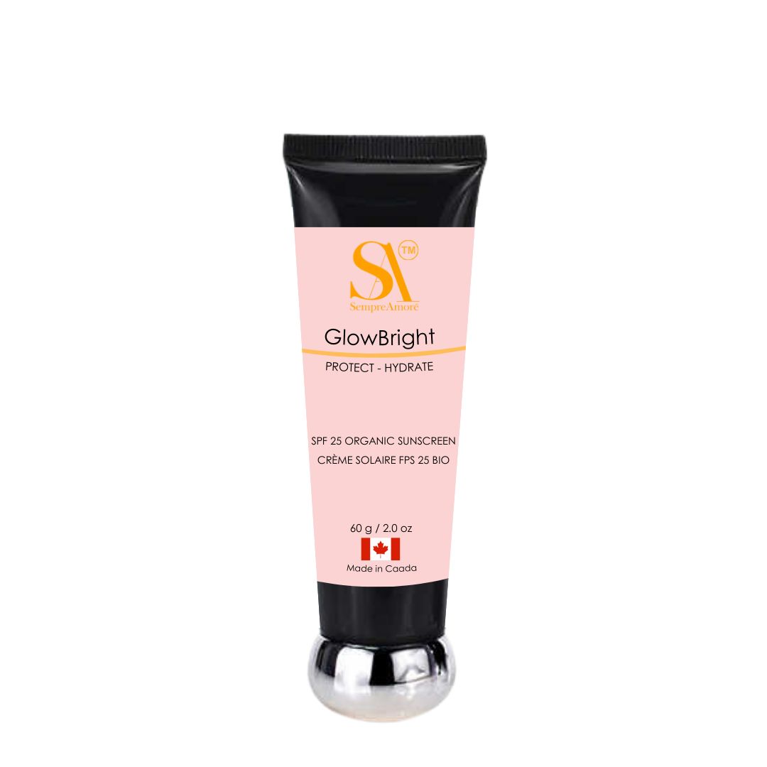 SA GlowBright PROTECT - HYDRATE SPF 25 Organic Sunscreen 60 g