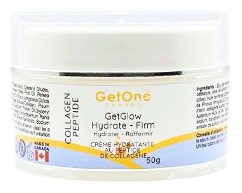 GetGlow Hydrate - Firm Collagen Peptide Moisturizing  Cream 50 g