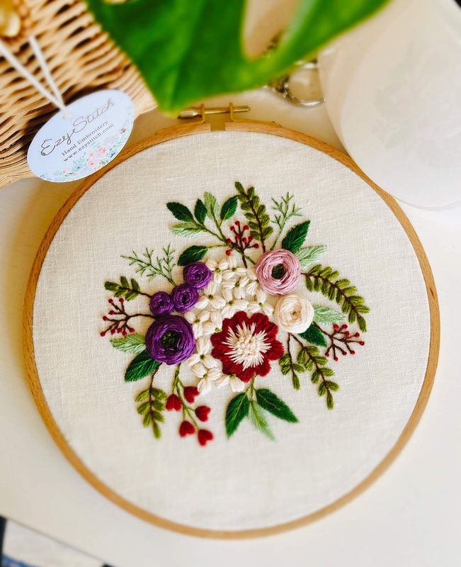 Hand Embroidery full kit “Secret Garden”