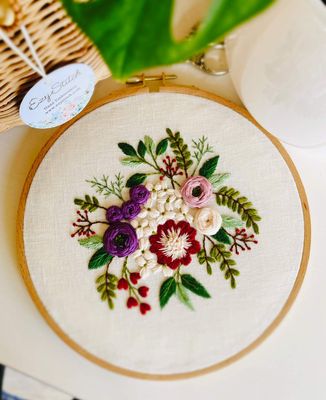 Hand Embroidery full kit “Secret Garden”