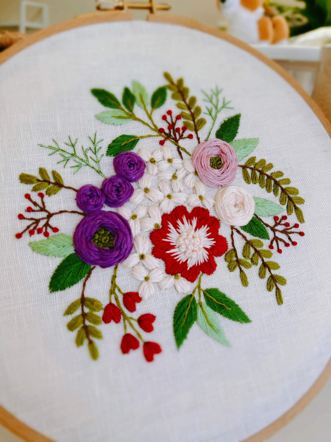 Hand Embroidery full kit “Secret Garden”