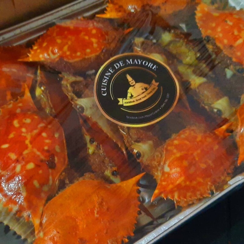 Relyenong Alimasag (Stuffed Crab)