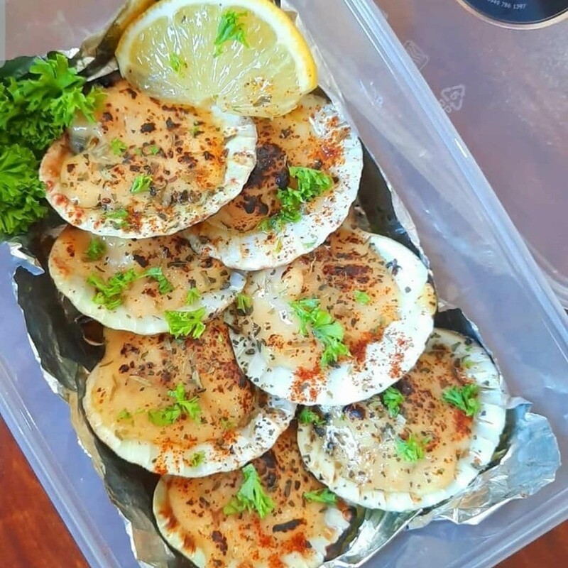 Baked Scallops