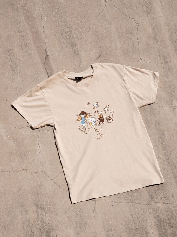 The Radish, “Rocco”, Some Soup, The Mushroom & The Flower T-Shirt