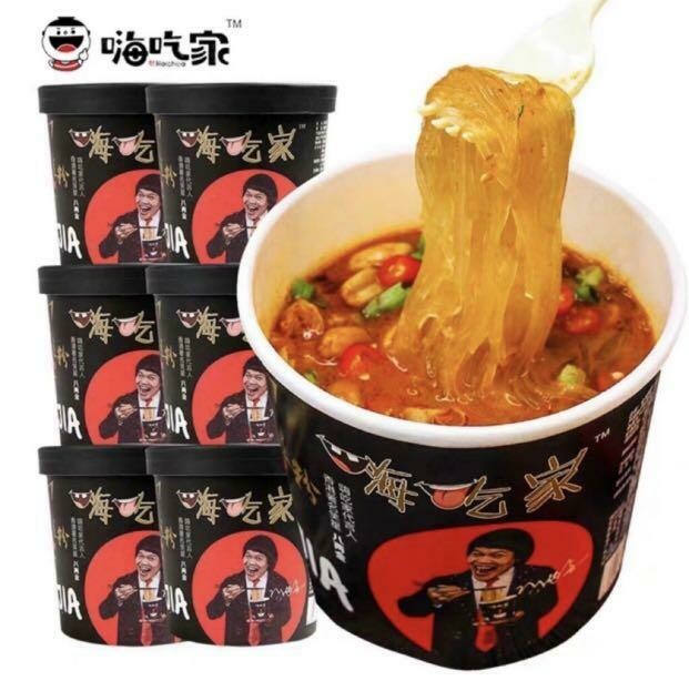 Hai Chi Jia Cup Noodles [1 Carton]