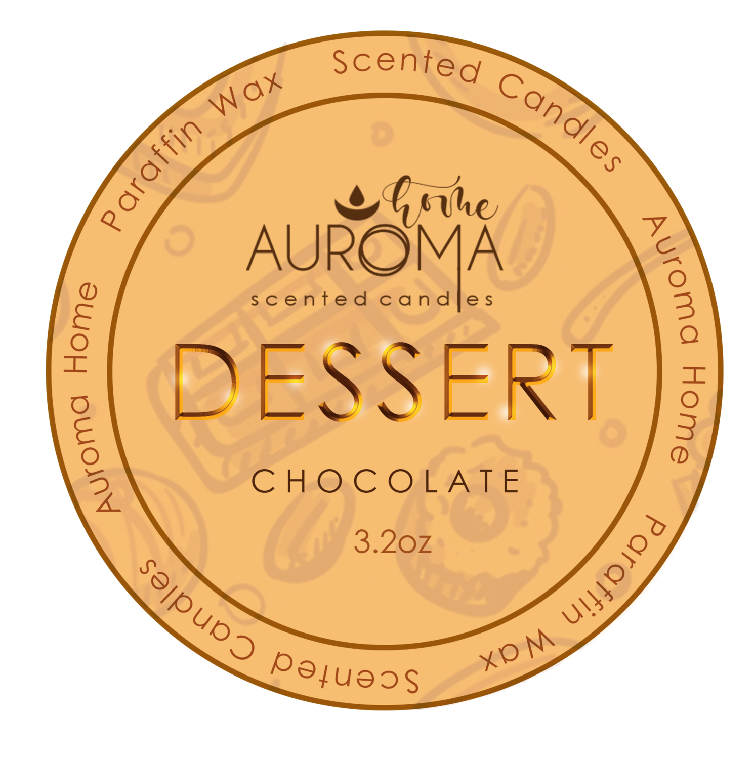 &quot;DESSERT&quot; Chocolate Scented