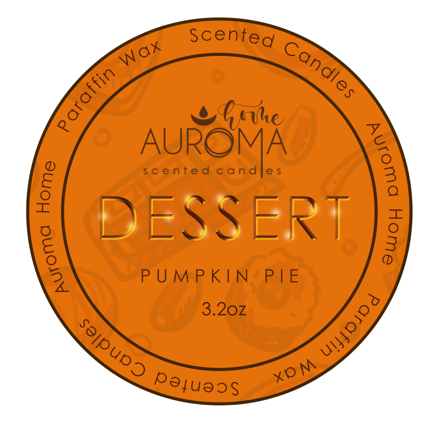 &quot;DESSERT&quot; Pumpkin Pie