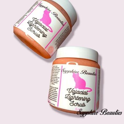 Vajacial lightening scrub