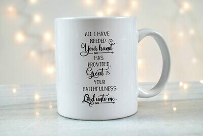Great is Your Faithfulness Mug