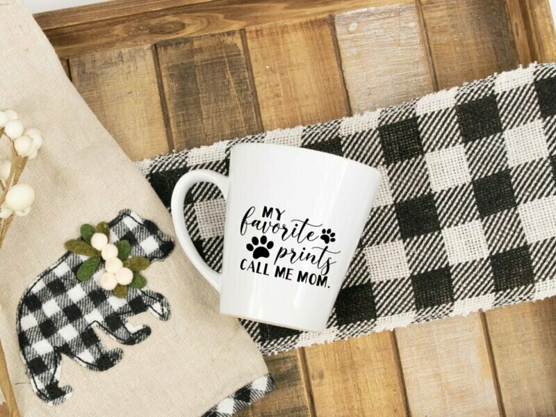 My Favorite Prints Call Me Mom Mug