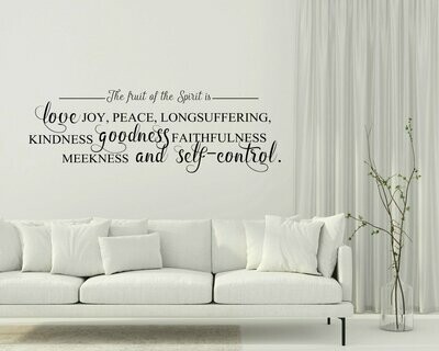 Fruit of the Spirit Wall Decal