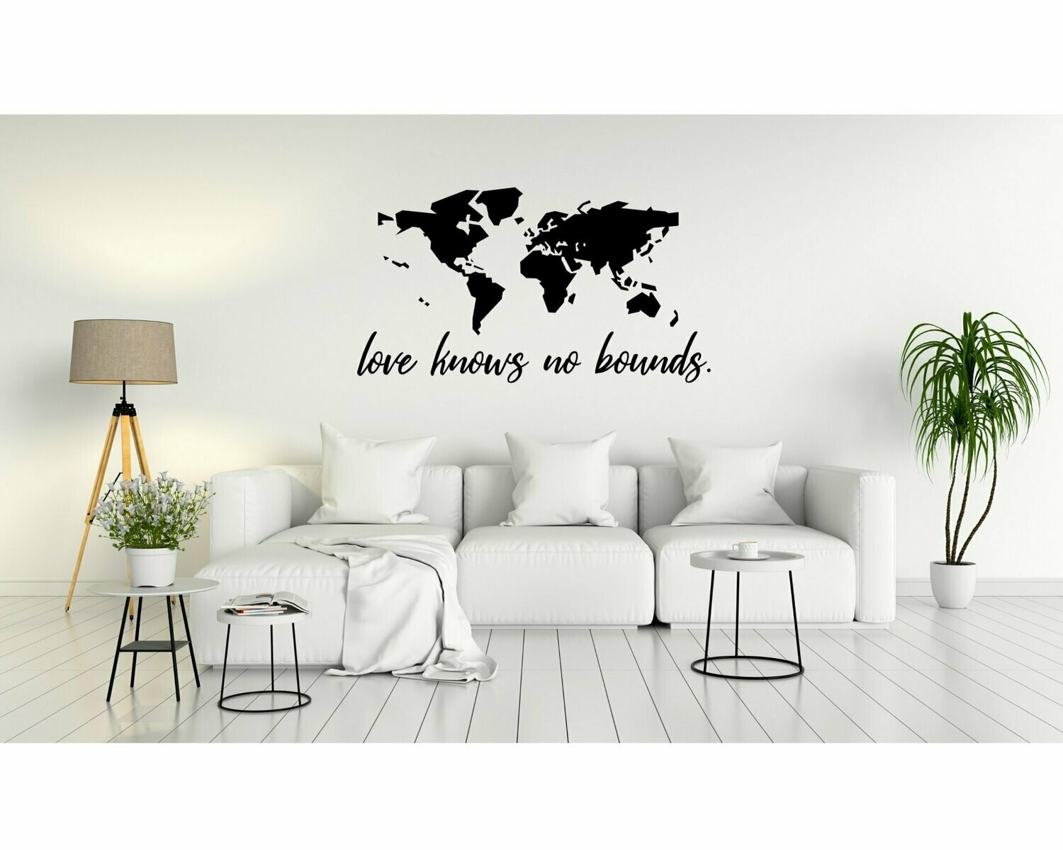 Love Knows No Bounds Vinyl Wall Decal