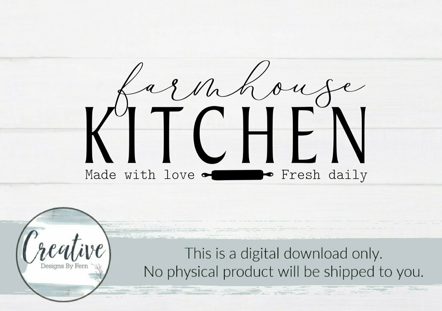 Farmhouse Kitchen (Digital Download)