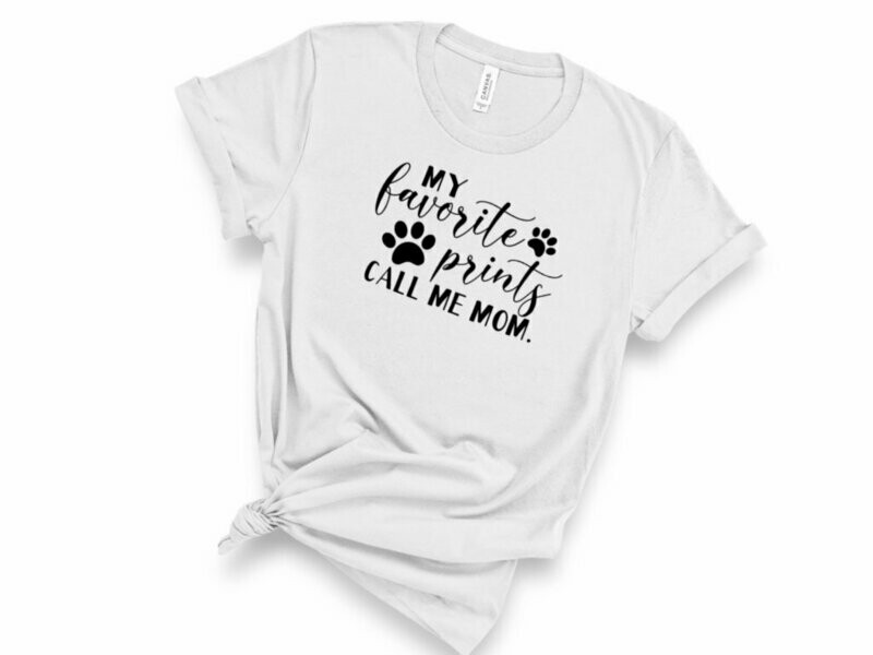 My Favorite Prints Call Me Mom T-Shirt