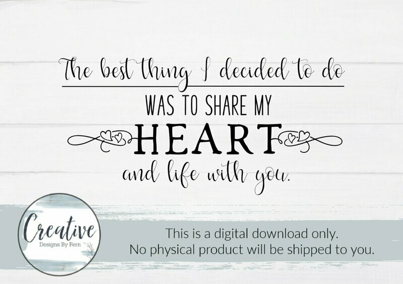 The Best Thing I Decided to Do... (Digital Download)