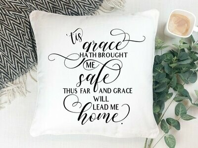 Amazing Grace Throw Pillow