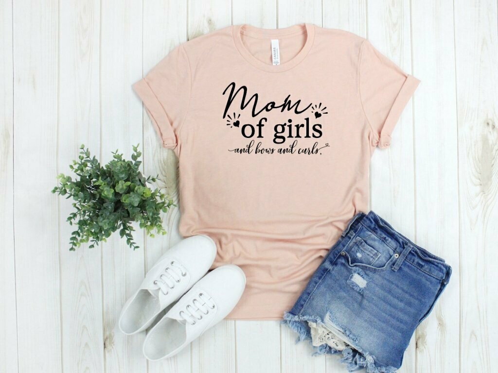 Mom Of Girls T-Shirt Mom Of Girls T-Shirt