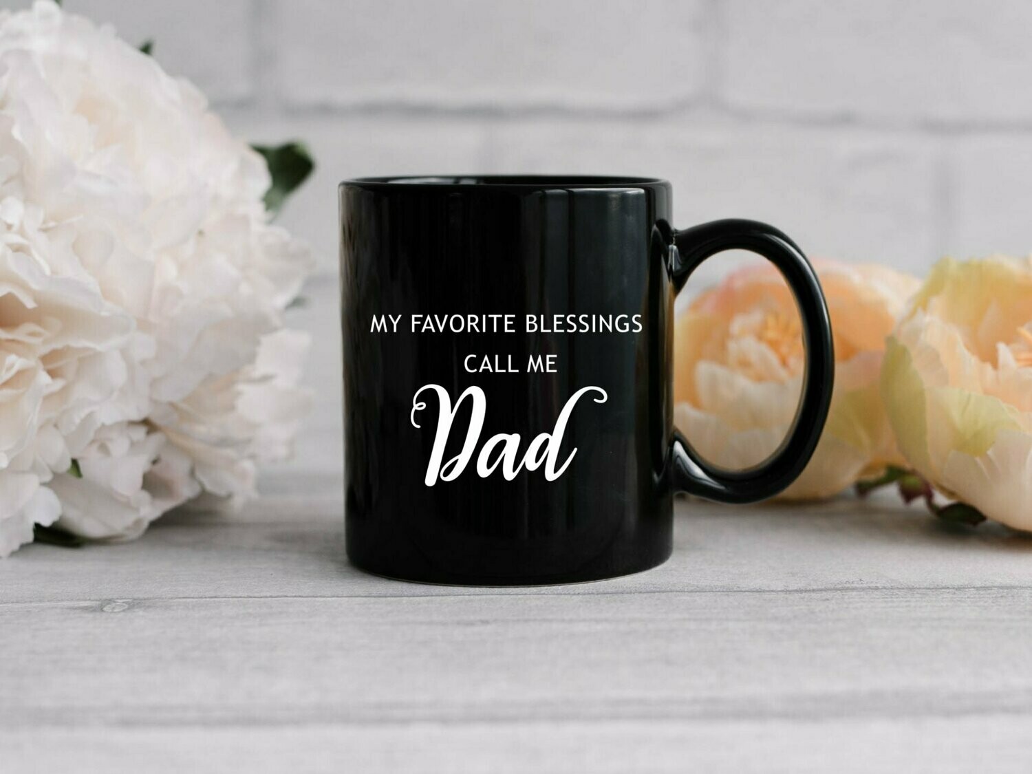 My Favorite Blessings Call Me Dad Mug