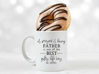 A Present and Loving Father Mug
