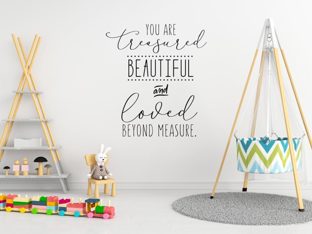You Are Treasured Wall Decal