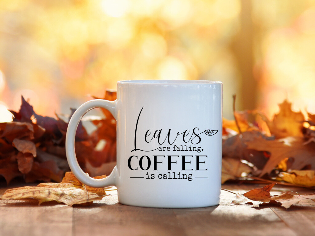 Leaves Are Falling Mug