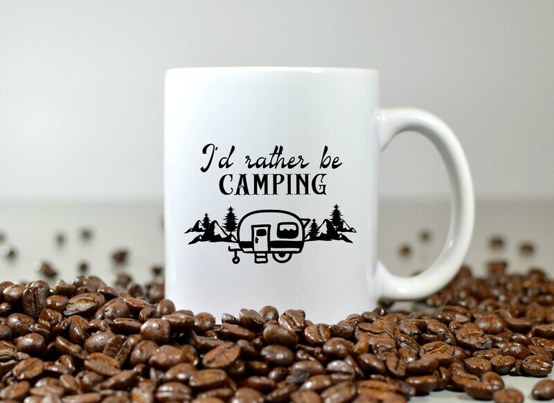 I'd Rather Be Camping Mug