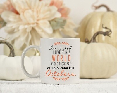 Crisp October World Mug