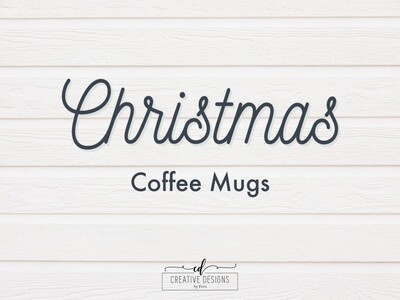Christmas Mugs with Sayings
